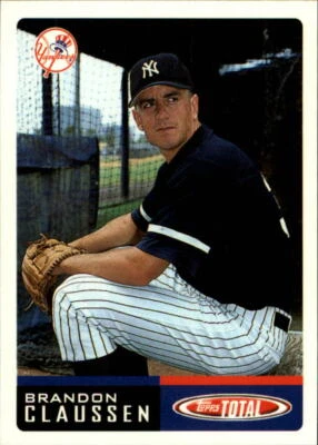 2002 Topps Total  #344 Brandon Claussen - NM-MT  - Image 1 of 2