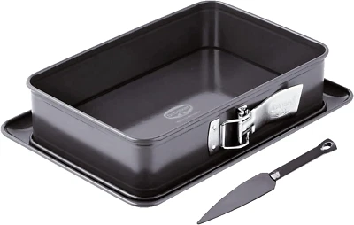 Springform rechteckig Backform Dr. Oetker Back-Spaß inkl. Kuchenlöser 28x18 cm - Bild 1 von 3