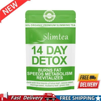 MARKENLOS DETOX Cleanse Fat Burn 14 Day Detox Tea Weight Loss Slimming Tea New 2025