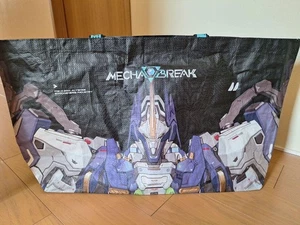 Bolso Shopper Tokyo Game Show 2024 Mecha Break 15,7 x 22,4 x 7,1 pulgadas almacenamiento de felpa de - Imagen 1 de 3