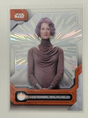 Topps Star Wars High Tek 2024 Hyperspace Pattern Vice Admiral Amilyn Holdo #6 - Image 1 of 3