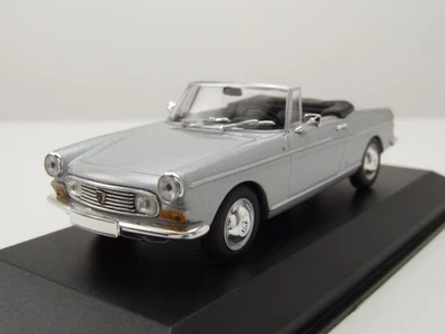 Peugeot 404 Cabrio 1962 Argento Modellino 1:43 Maxichamps - Immagine 1 di 4