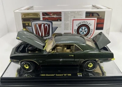"Chevrolet Camaro SS 396 1969 máquinas M2 escala 1/24"" modelo Chase" Foto 1 de 4