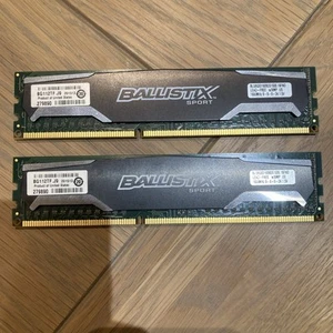 Ballistix Sport BG 112TF .J9 DDR3 RAM (2X4GB) 1600MHz PC3-12800 - Picture 1 of 3
