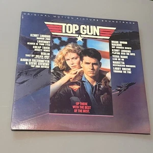 Top Gun Vintage Vinyl Record Album Cover 12" Soundtrack 1986 Tom Cruise Danger - Picture 1 of 3