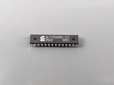 (4) G-Link 256K (32K x 8) SRAM RAM ICs DIP28 GLT7256M08-15T ~ Probado Bueno Foto 1 de 2