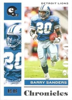 2020 Panini Chronicles #33 Barry Sanders NM - Image 1 of 2
