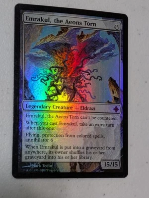 Emrakul, the Aeons Torn Rise of the Eldrazi Foil Magic The Gathering MTG Card  - Image 1 of 4