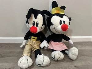 30" VINTAGE 90s ANIMANIACS ACE YAKKO DOT STUFFED PLUSH - Picture 1 of 8