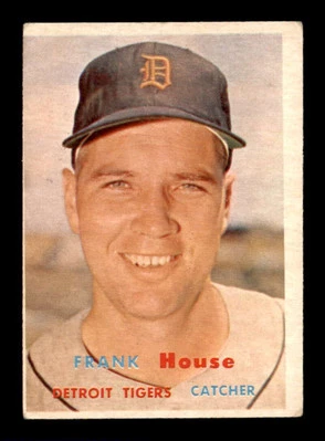 1957 Topps #223 Frank House  VG/VGEX X3119164 - Image 1 of 3