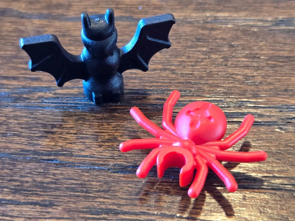 LEGO Shadow черный вампир летучая мышь и крови красный паук/тарантул ** жуткий ** - Изображение 1 из 1