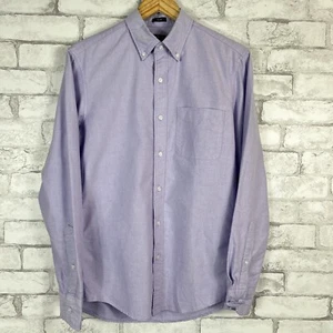 J.CREW FACTORY NWT 100% Cotton Men's Slim Flex Purple Oxford Shirt SMALL H4726 - Bild 1 von 6