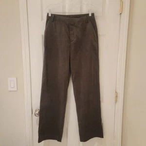 Banana Republic Corduroy Pants Size 6 Olive Green Brown Straight Leg NWOT NEW - Picture 1 of 8