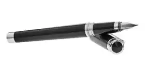 Nueva pluma estilográfica Montegrappa Parola plumín medio negra ISWOT3AB - Imagen 1 de 5