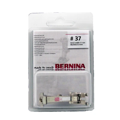 Bernina Patchwork Foot #0084747400 (#37N) Genuine New Style Machine - Image 1 of 3