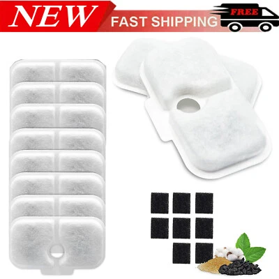 MARKENLOS 8 Packungen Ersatzfilter für Petlibro 2.5L Cat Water Fountain PLWF005 /PLWF115