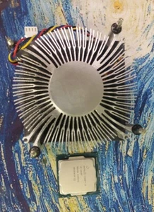 Intel Core i3-101000 CPU 3.4 GHZ & 4-Pin CPU Processor Heatsink Fan Assembly - Bild 1 von 4