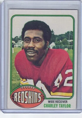 1976 Topps CharlIe Taylor #450 - Redskins Great - HOF *Combined Shipping* - Image 1 of 2