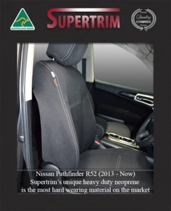 Front FB seat covers fit Nissan Pathfinder (2005-on) waterproof premium neoprene - Picture 1 of 10