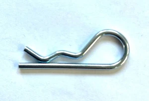 Hairpin Cotter Pin - Zinc Coated - Free Shipping - for 1/4" to 1/2" pin - Picture 1 of 1