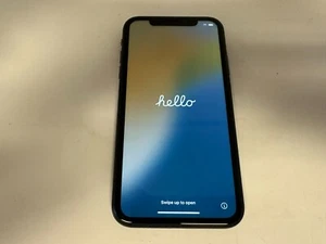 Apple iPhone XR -128 GB- (MT362LL/A)(A1984) Black(Unlocked) (Dual Sim(Sim+eSIM)) - Zdjęcie 1 z 9