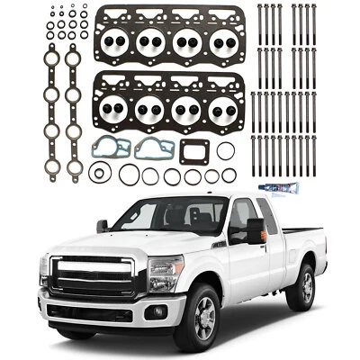 For 1999-2003 Ford F-250 F-350 Ford F-450 Super Duty 7.3L Head Gasket Set Bolts - Image 1 of 4