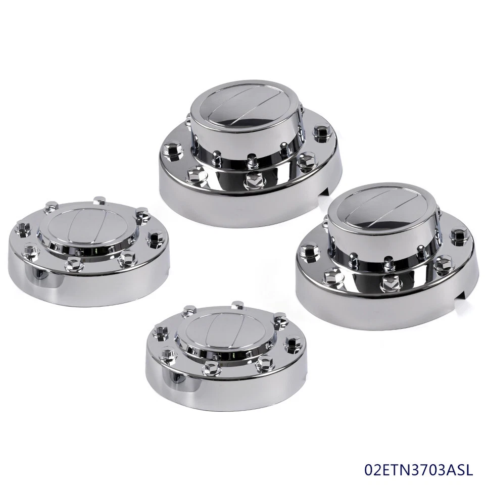 Juego de tapas centrales de rueda aptas para Dodge Ram 3500 1 tonelada doble aleación de alcoa 2011-2016 Foto 1 de 4