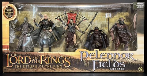 TOYBIZ LORD OF THE RINGS PELENNOR FIELDS ROTK GIFT PACK FACTORY SEALED. WOW! Cover
