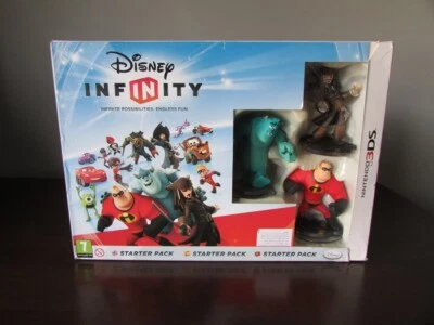 DISNEY INFINITY STARTER SET FOR NINTENDO 3DS - BOX OPENED BUT NEVER PLAYED WITH - Image 1 of 4