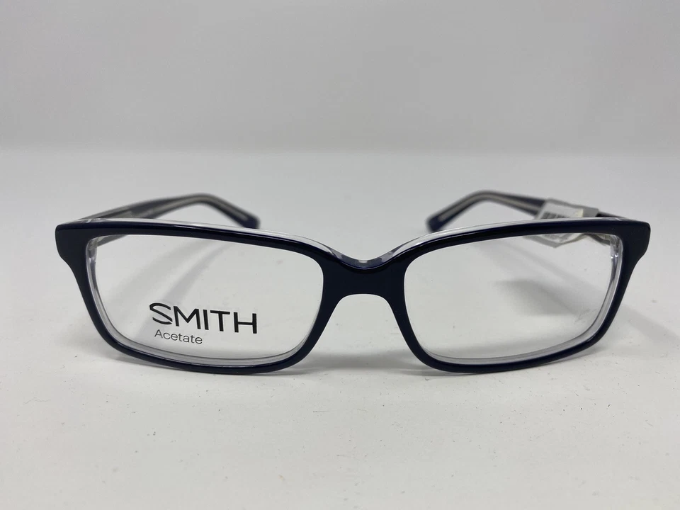 LISTA DE REPRODUCCIÓN MARCO GAFAS SMITH/N CRISTAL AZUL 54-16-135 AZUL MARINO BORDE COMPLETO CU73 Foto 1 de 4