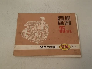 Motori VM 35 DA/SL Diesel Engine Operator's , Service , Parts Manual - Picture 1 of 7
