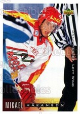 1995-96 Swedish Upper Deck #164 Mikael Hakansson