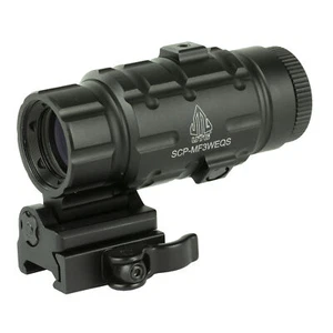 UTG 3X HD Magnifier with Adjustable W/E and Flip-to-Side QD Mount SCP-MF3WEQS - Picture 1 of 7