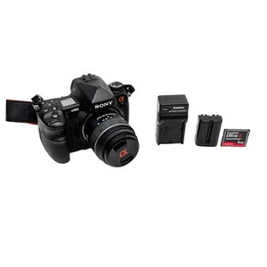 Sony Alpha A850 Full Frame 24.6MP Digital SLR Camera / 18-55mm Lens Bundle  - Picture 1 of 21
