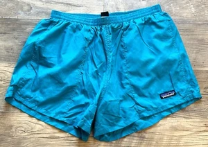 Kids’ Patagonia Baggies Shorts 3” Inseam Lined TEAL GREEN Running 28" Waist - Picture 1 of 7