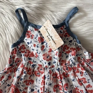 Tommy Bahama Verano Solero Niñas 2T Floral Correa Capas Algodón Bx12 - Imagen 1 de 12