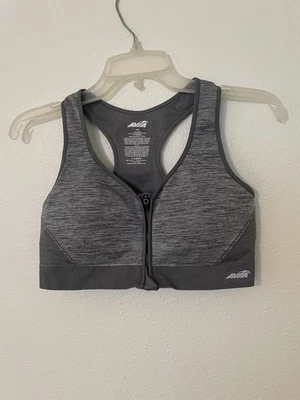 Sujetador deportivo Avia Bra L AV18191 sin costuras cremallera frontal sujetador deportivo Foto 1 de 4