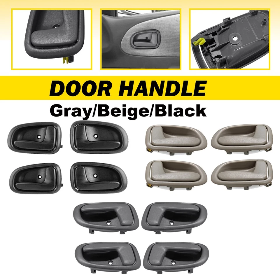 Manija interior de puerta delantera trasera lateral para Toyota Corolla 1993-1997 6920512120E Foto 1 de 4