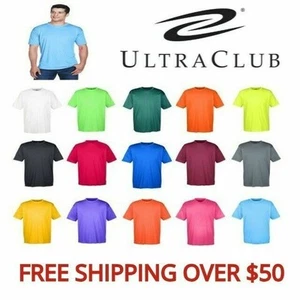 NUEVA Camiseta Para Hombre Absorbe la Humedad Camiseta Rendimiento 30 Colores S-6XL 8420 - Imagen 1 de 74