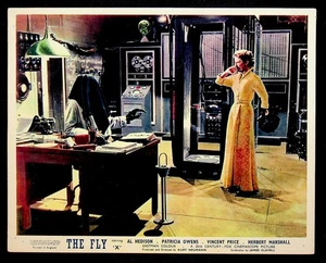 The Fly 1958 Original British FOH Lobby Card Horror Sci-Fi Movie David Hedison 2 - Picture 1 of 2