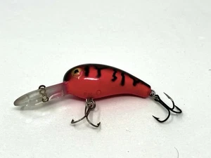 Cotton Cordell Big O 7800 Pink Craw Color Vintage Diving Fishing Bass Lure - Picture 1 of 12
