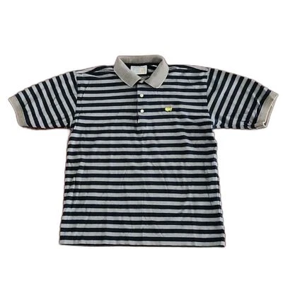 Augusta National Golf Shop Masters Striped Polo, 60s Two-Ply Mercerized, M, FLAW - Image 1 of 4
