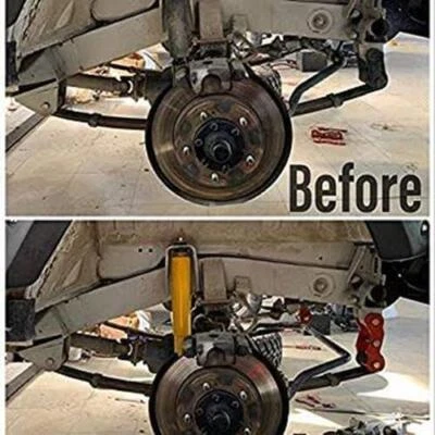 Kit de elevación completo para Jeep Willys grilletes de 2" + arbusto + amortiguador - completo Foto 1 de 4