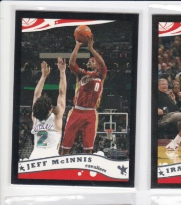 JEFF McINNIS 05-06 TOPPS BLACK SERIAL #'D PARALLEL-GRAB THIS CARD RIGHT NOW! - Image 1 of 4