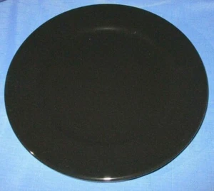 Waechtersbach Germany 10,75" Schwarz Keramik Speiseteller - Sammlerstück & Vielseitig - Bild 1 von 2