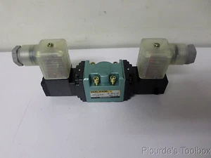 NOS Kuroda 5/2 Manifold Solenoid Valve, 24 VDC, Gasket Included, PMD-2406 - Picture 1 of 6