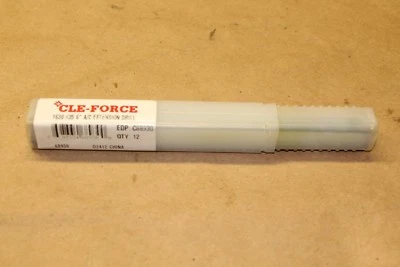Cle-Force 1630 #35 7/16" 12" Aircraft Extension High Speed Drill C68930 Qnt 12 - Image 1 of 3