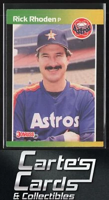 Rick Rhoden 1989 Donruss Traded #T-40 Houston Astros - Image 1 of 2