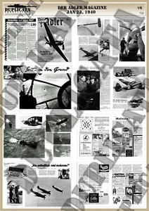 Diorama/Model Accessory - 1/6 German Magazine (Der Adler) - Jan, 1940 - Bild 1 von 4