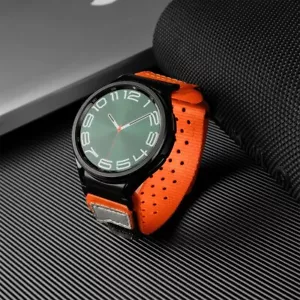 No Gaps Nylon Strap for Samsung Galaxy Watch 6 5 4 40mm 44mm 6Classic 43mm 47mm - Picture 1 of 9